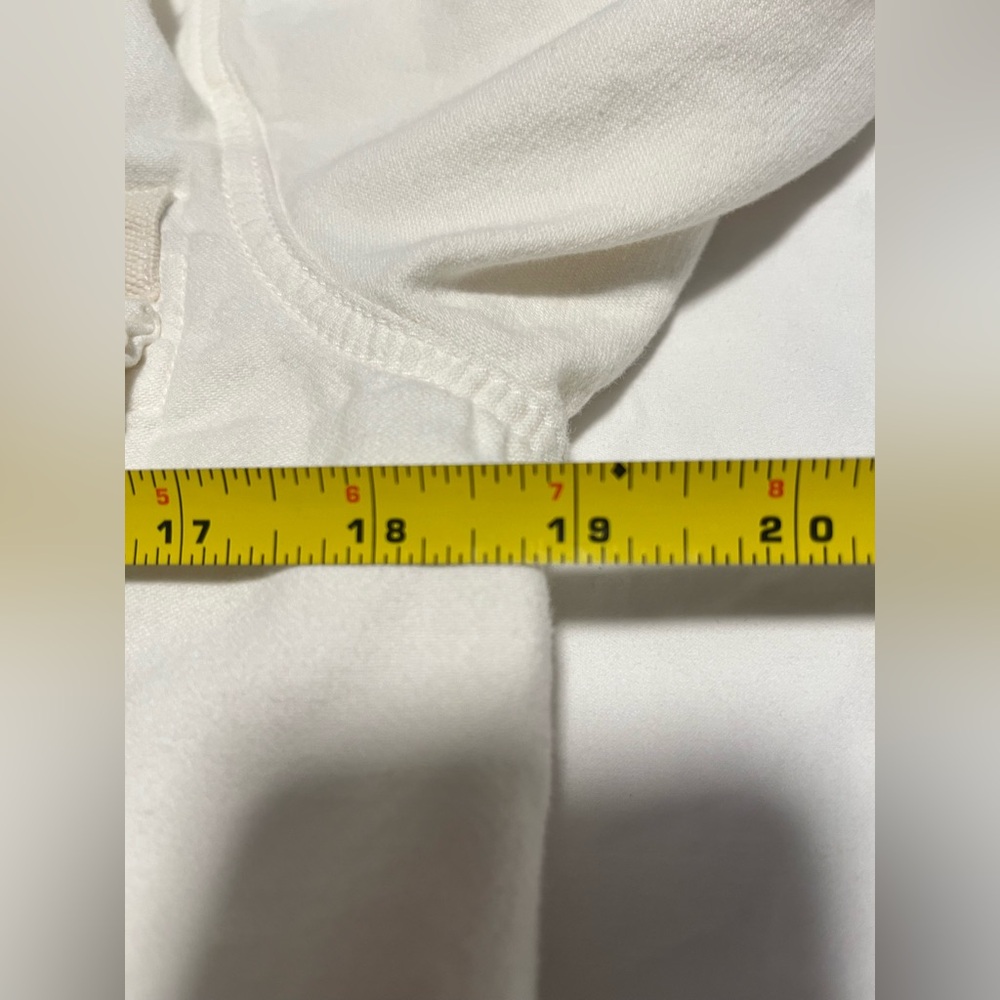 Free People Women’s Weekend Wanderer White /Gray Hood LS BD Cotton Jacket Size S - Picture 14 of 16